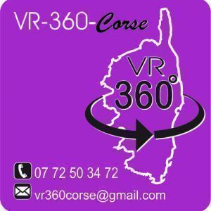 Avatar logo | VR-360-Corse | Ajaccio France | Photographe visite virtuelle 360° 3D